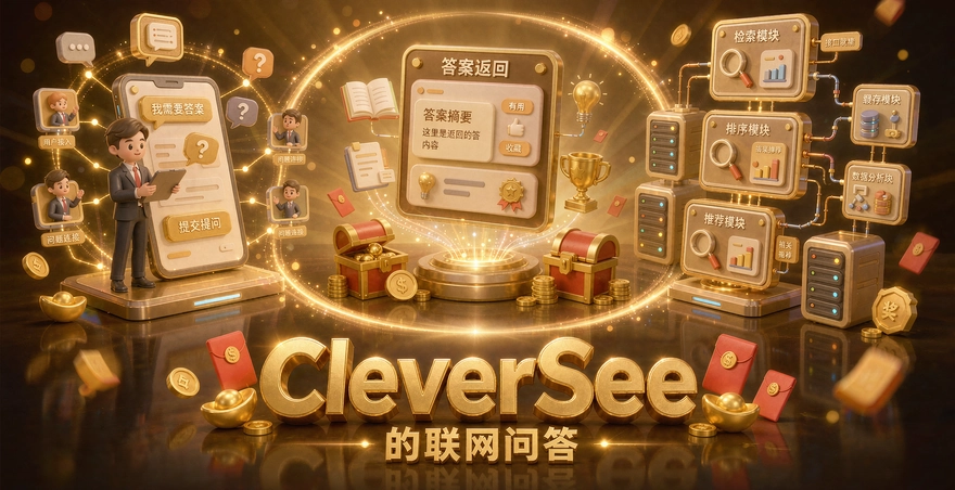 CleverSee的联网问答怎么用？和搜索接口的分工