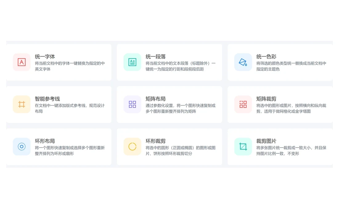 iSlide 客户端批量工具,统一字体、统一段落、统一色彩、智能参考线等实拍