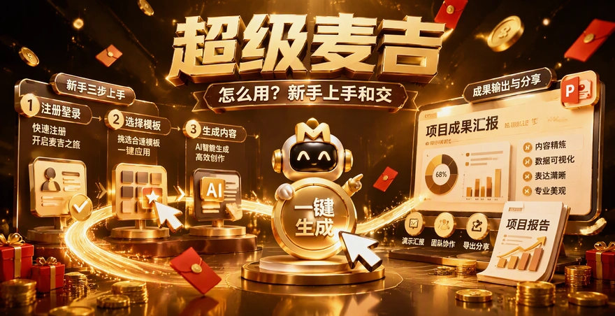 超级麦吉怎么用？新手上手和交付成果的步骤